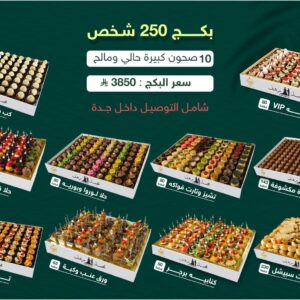 10 Big Plates - بكج 250 شخص