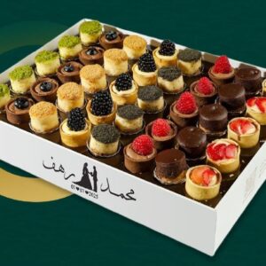 Cheese & Fruit Tart | صحن صغير تشيز وتارت فواكه (40قطعة)