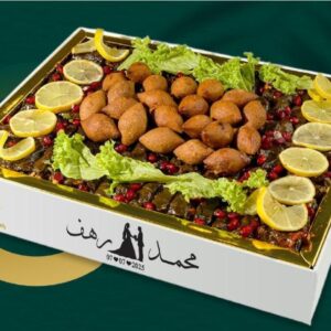 Vine leaves & Kibbeh | صحن ورق عنب وكبة (120 قطعة)