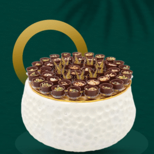 Chocolate Cup | صحن صغير كب شوكولاة (فايبر)